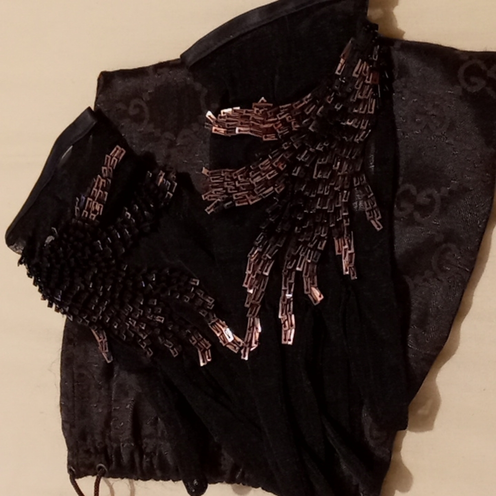 Gala GUCCI see through womens gloves.